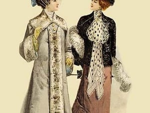 Ladies Chatting - Art Print