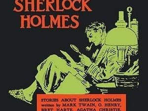 The Misadventures of Sherlock Holmes (book cover) by Aage Lund - Art Print