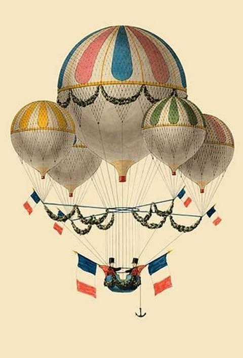French Ballons - Art Print
