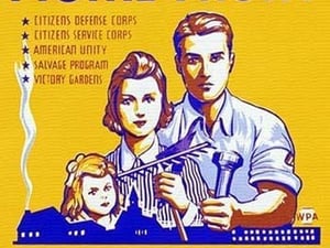 Service on the Home Front by Louis Hirshman - Art Print