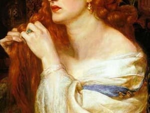 Aurelia; Fazio's Mistress by Dante Gabriel Rossetti - Art Print