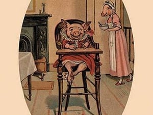 Baby Pig - Art Print