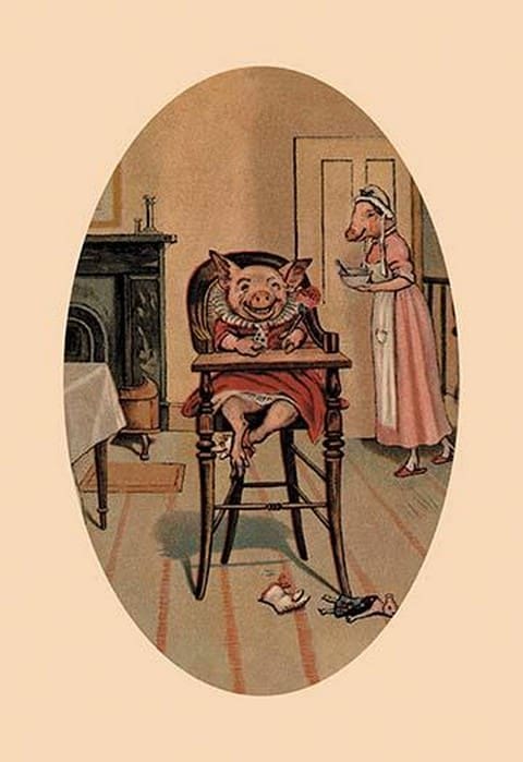 Baby Pig - Art Print