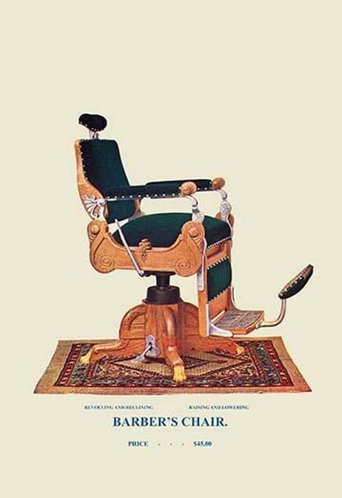Barber's Chair #75 - Art Print