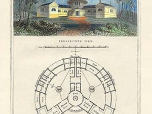 A Dog Kennel by Richard Brown - Art Print