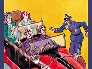 Old Cop Reprimands Bourgeois - Art Print