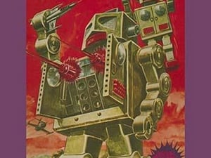Attacking Martian - Art Print