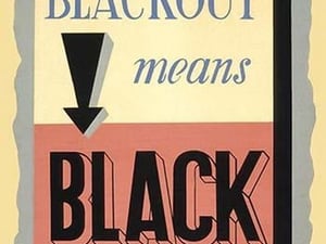 Blackout Means Black by CH - Art Print