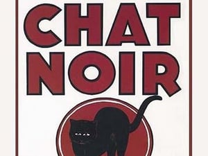 Cafe Chat Noir - Art Print