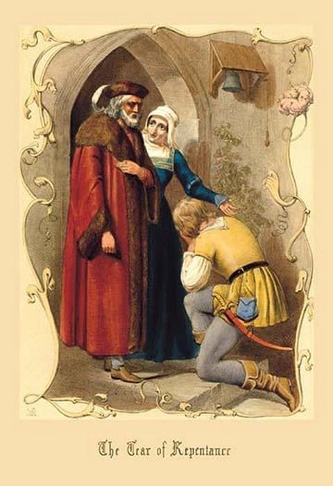 The Tear of Repentance by Jessie Macleod - Art Print