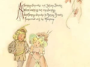 Tommy Snooks and Betsey Brooks by Maud Humphrey - Art Print