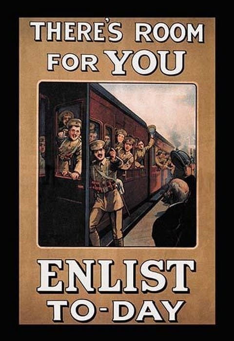 There's Room for You: Enlist Today by W.A. Fry - Art Print