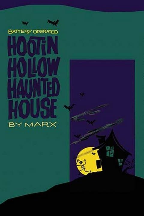 Hootin Hollow Haunted House - Art Print
