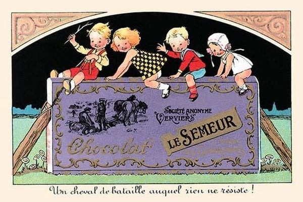 Societe Anonyme Verviers Chocolat - Art Print