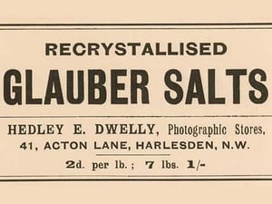 Recrystallized Glauber Salts - Art Print