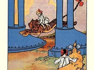 The Tiger Went Next by John R. Neill - Art Print