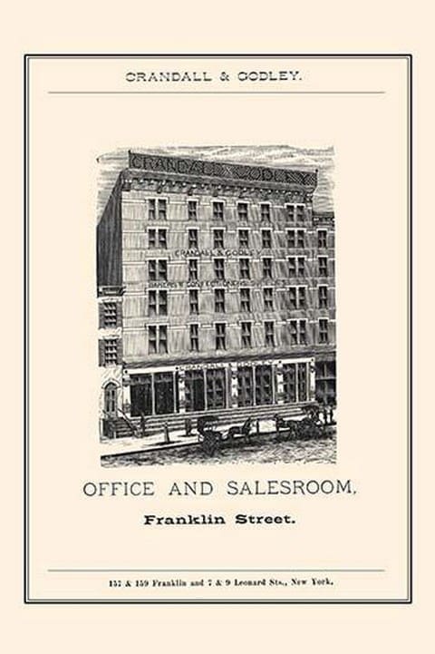 Office & Salesroom of Crandall & Godley - Art Print