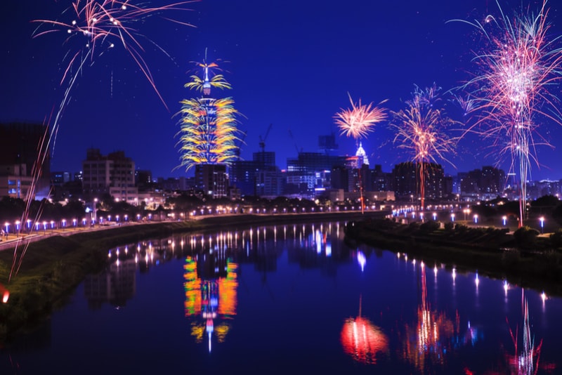 taipei-New Year's Fireworks