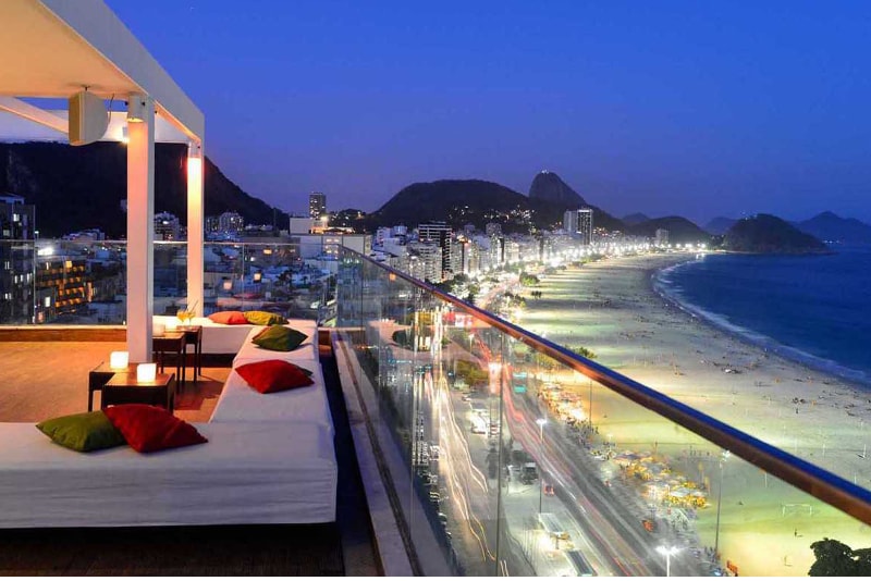 Le Pestana Rio Atlantica - Meilleurs Rooftops 