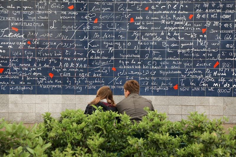 Muro dell'amore - Cose da Vedere a Parigi