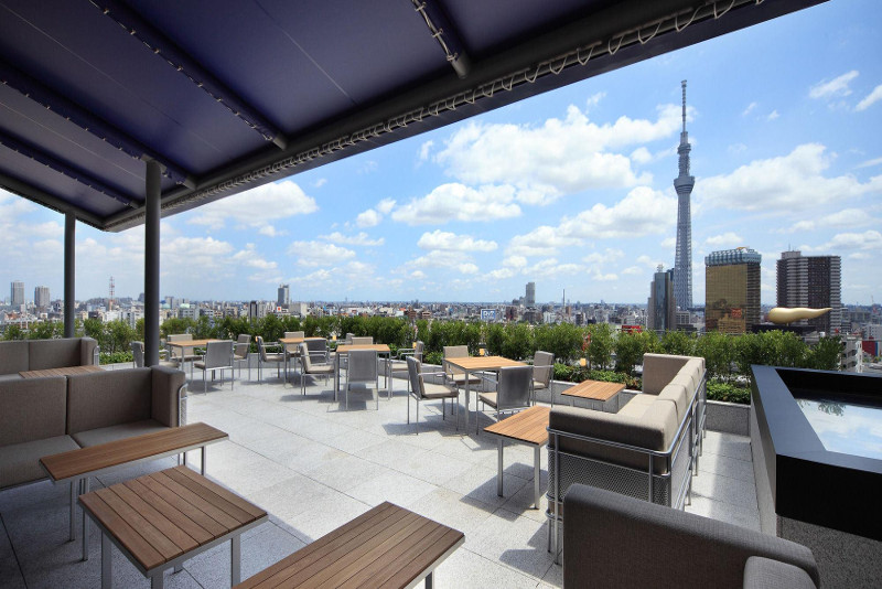 The Gate Hotel Asakusa - Tokyo - Best rooftops bars in the world