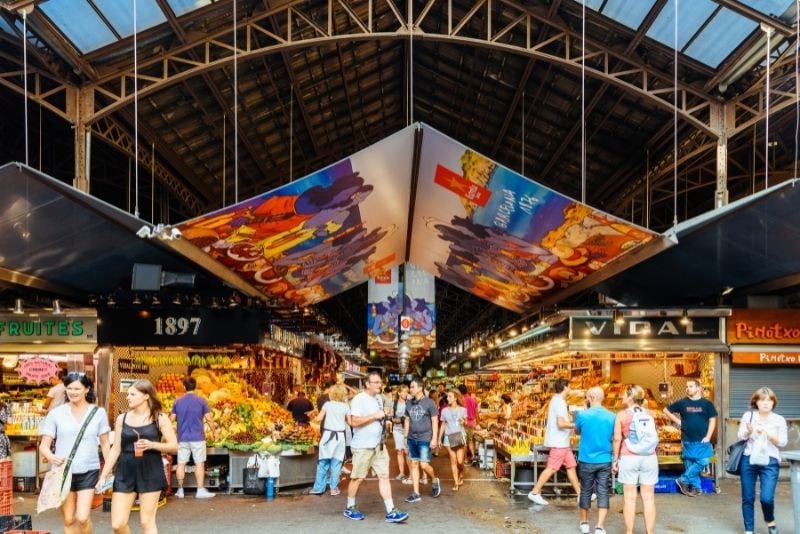 Marché de la Boqueria, Barcelone