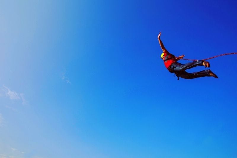 saut à l'élastique près de Barcelone