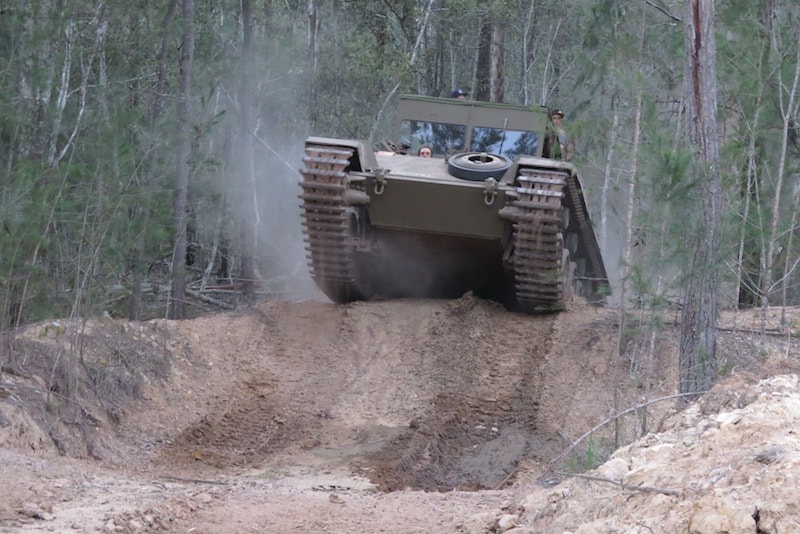 Ride a Vietnam Tank - Fun things to do in Australia