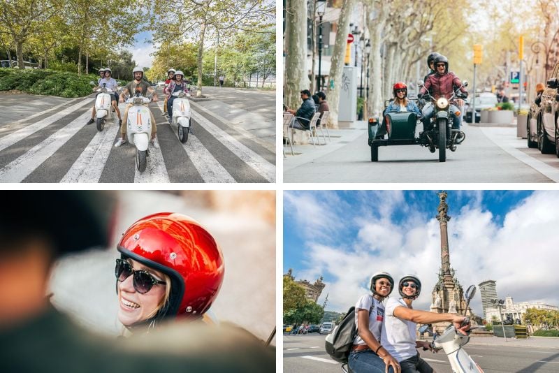 scooter tours in Barcelona