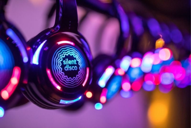 silent disco experience in London