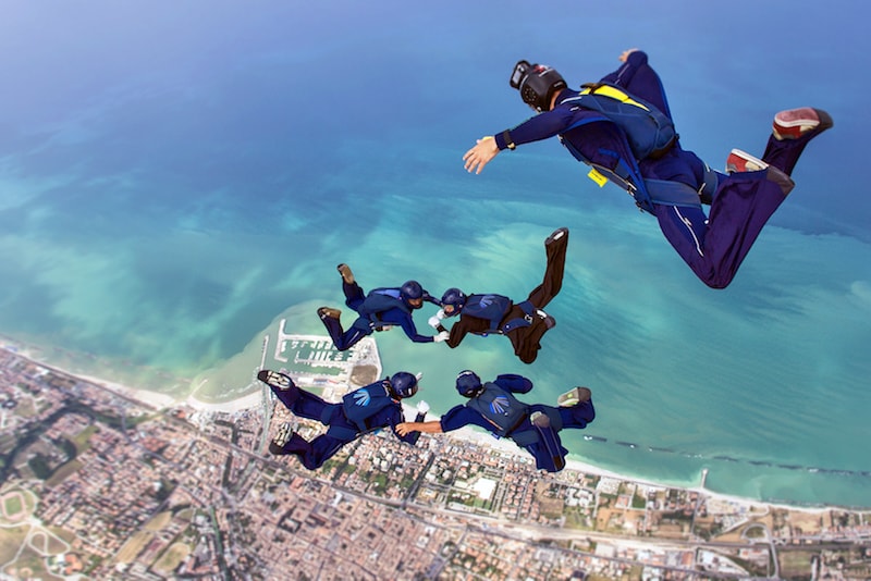 Tandem skydive - Fun things to do in Australia