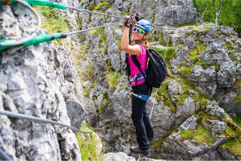 via ferrata in Barcelona