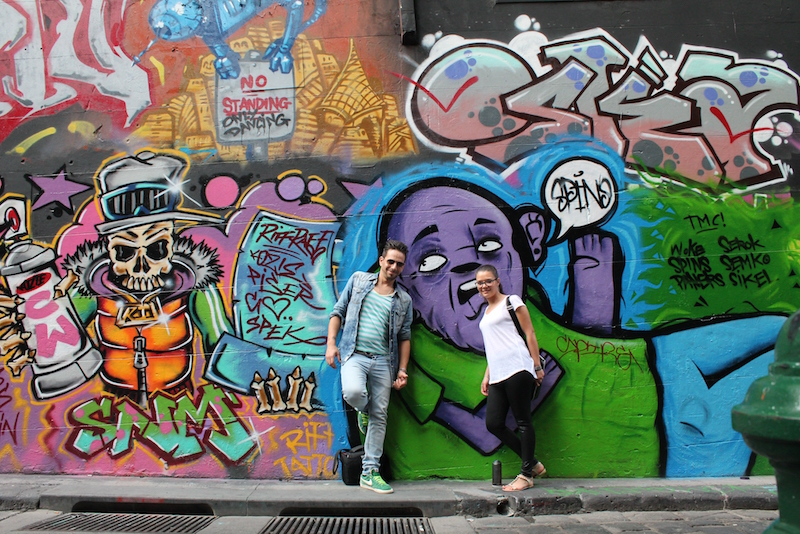 La rue des graffitis à Melbourne - Que faire en Australie?