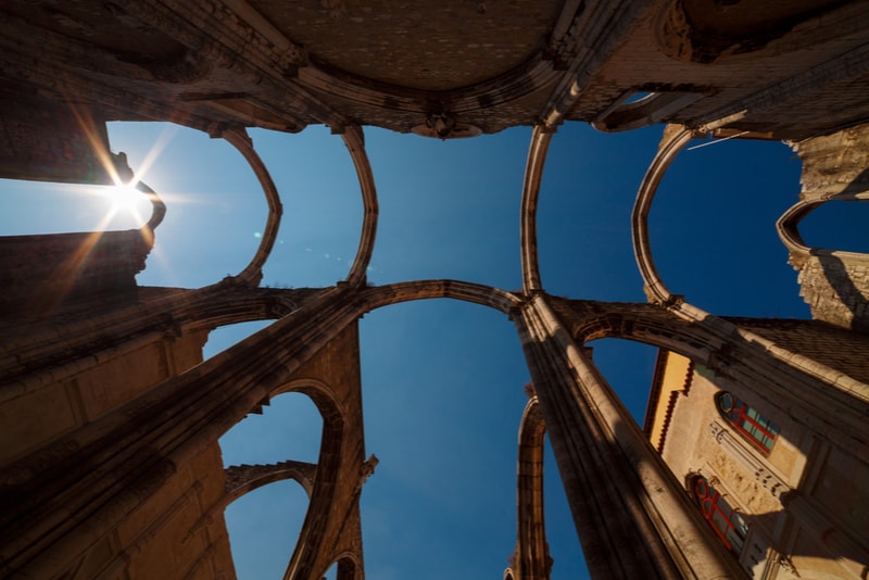 Lisbon Carmo Convent Ruins - Things to do in Lisbon - Must see, must do, must eat