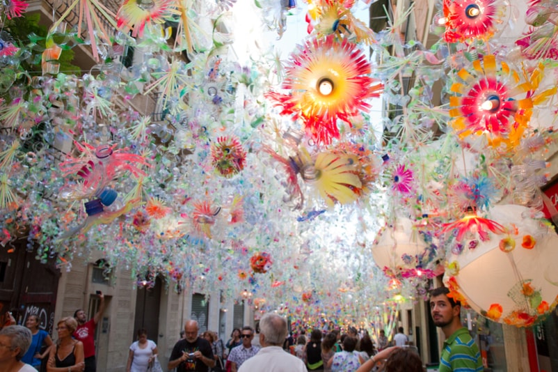 Rue colorée de Gràcia - Choses à Faire à Barcelone