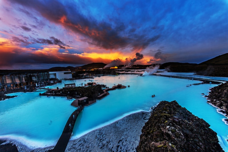 Blue Lagoon in Grindavìk,Iceland - Bucket List ideas