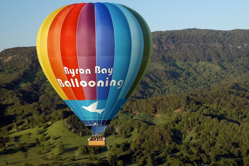 Byron Bay à bord d'une montgolfière - Que faire en Australie