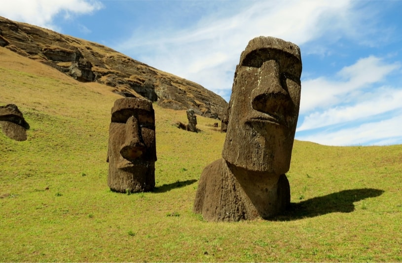 Easter Island in Polinesia - Bucket List ideas