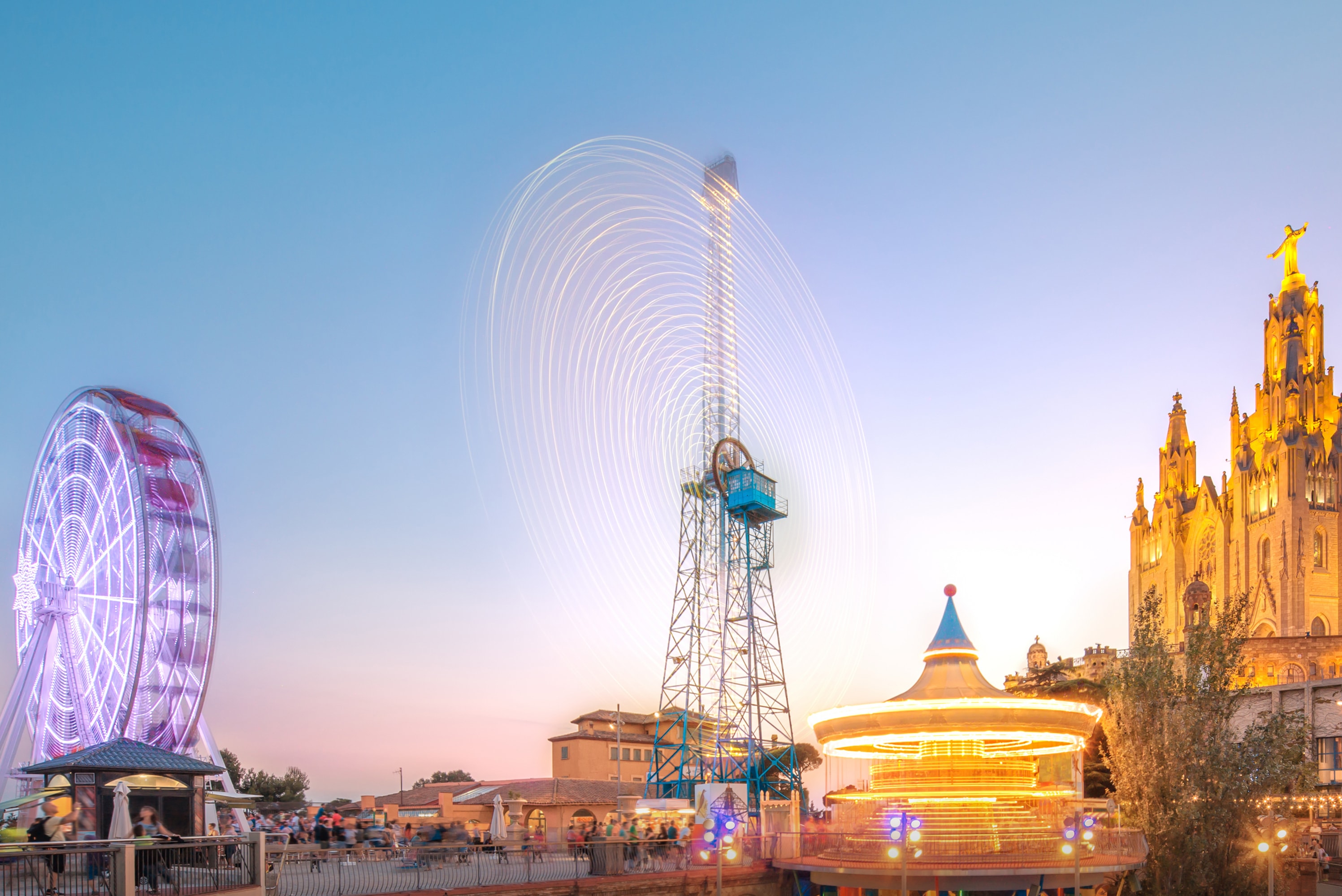 Parc d'attraction Tibiado - Choses à faire à Barcelone