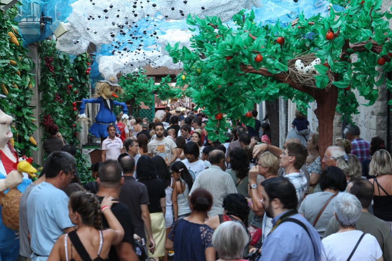 Rue colorée de Gràcia - Choses à Faire à Barcelone