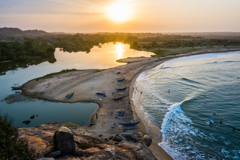 Arugam Bay Sunset Waves - Places to Visit in Sri Lanka
