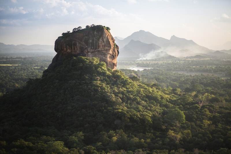 Sigiriya Lion Rock VIew - Places to Visit in Sri Lanka