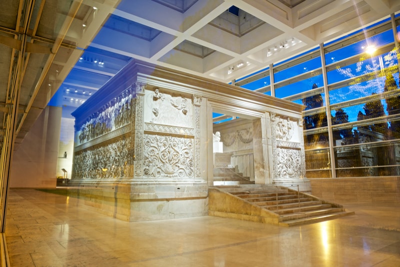 Ara Pacis - places to visit in Rome