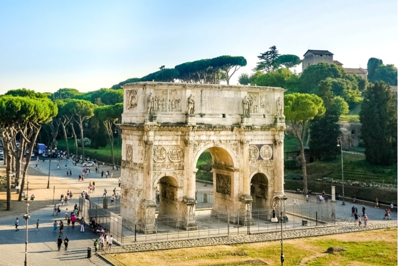 Arco di Costantino - places to visit in Rome