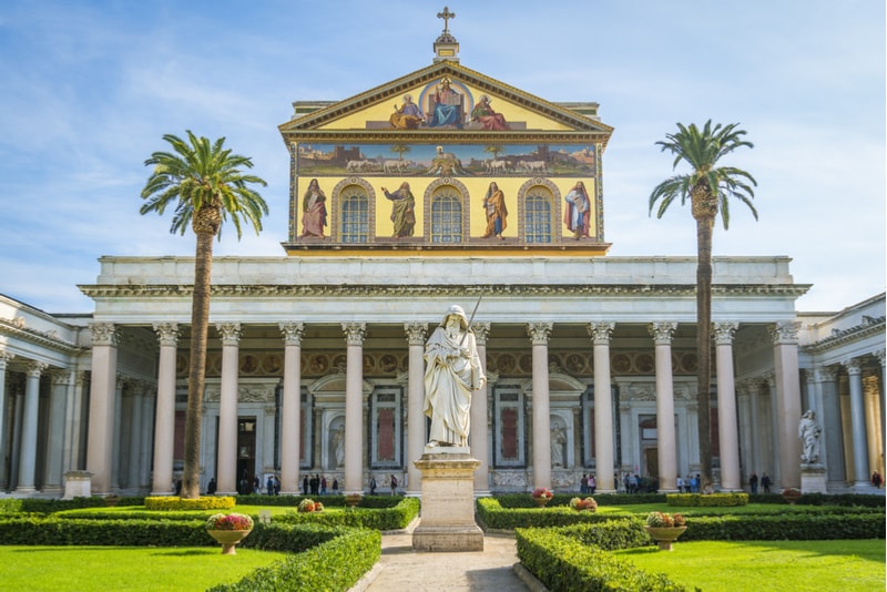 Basilica of Saint Paul - places to visit in Rome