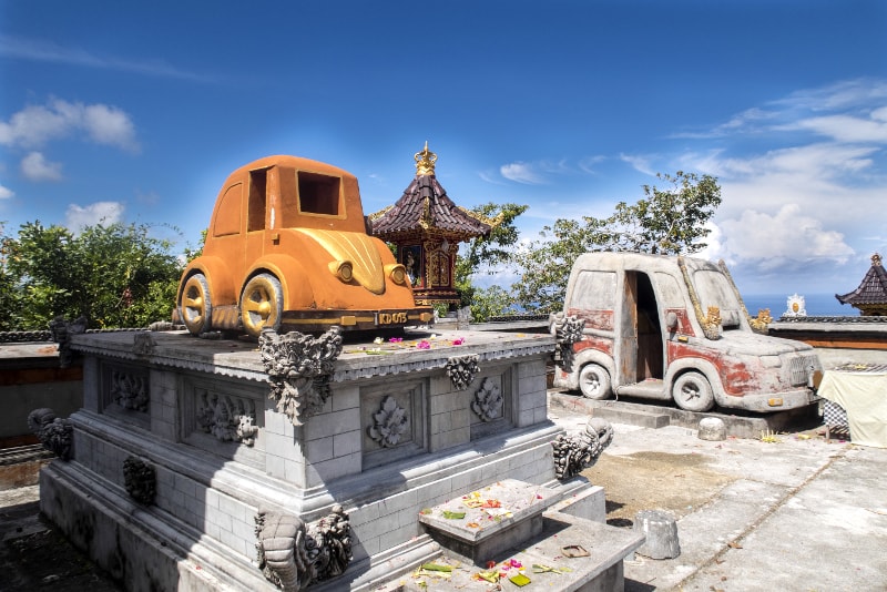 Autotempel - Unterhaltsame Dinge in Bali
