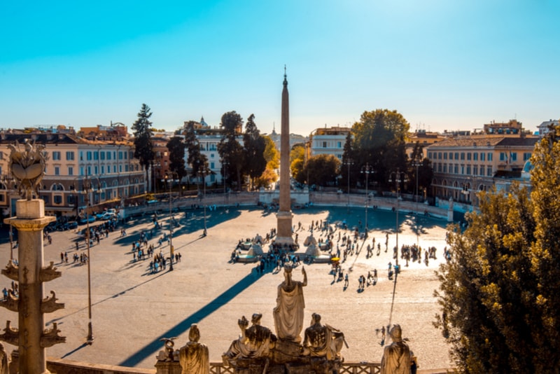 Piazza del Popolo - places to visit in Rome