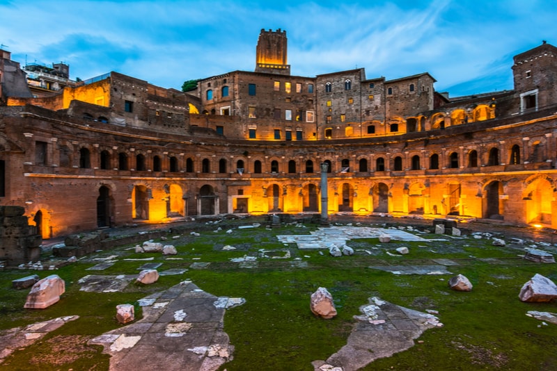 Trajan's Market - places to visit in Rome