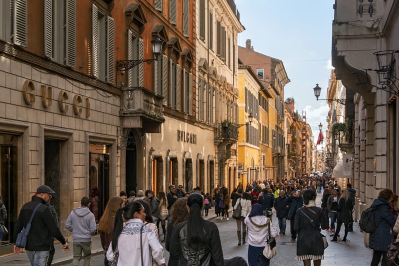 Via Condotti - Coisas Para Ver em Roma