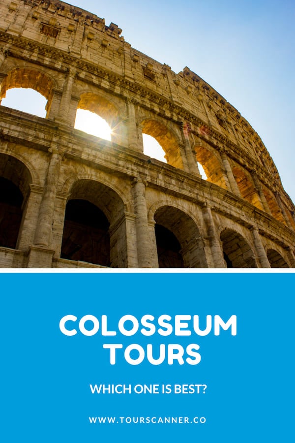 Excursiones al Coliseo Pinterest